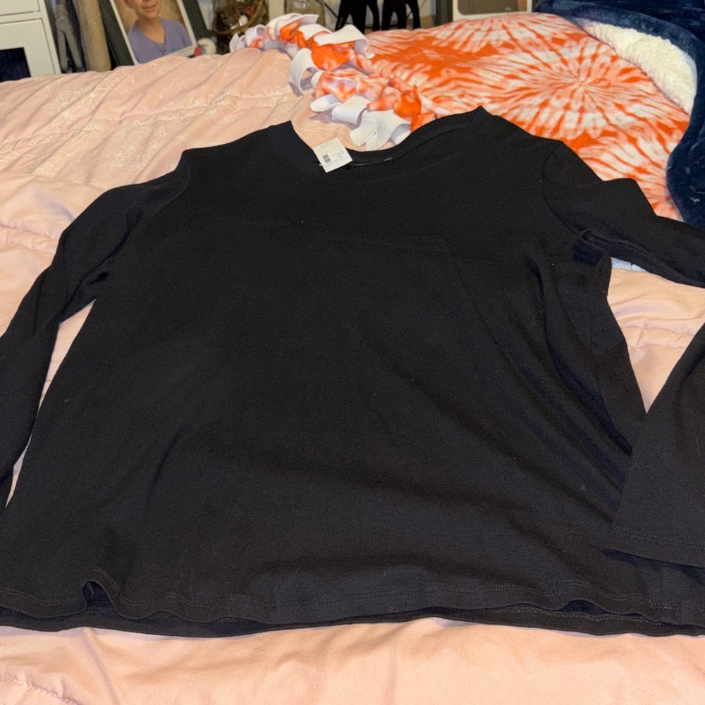 Maurices Black Long Sleeve Tunic Plus Size 1X Women’s NWT